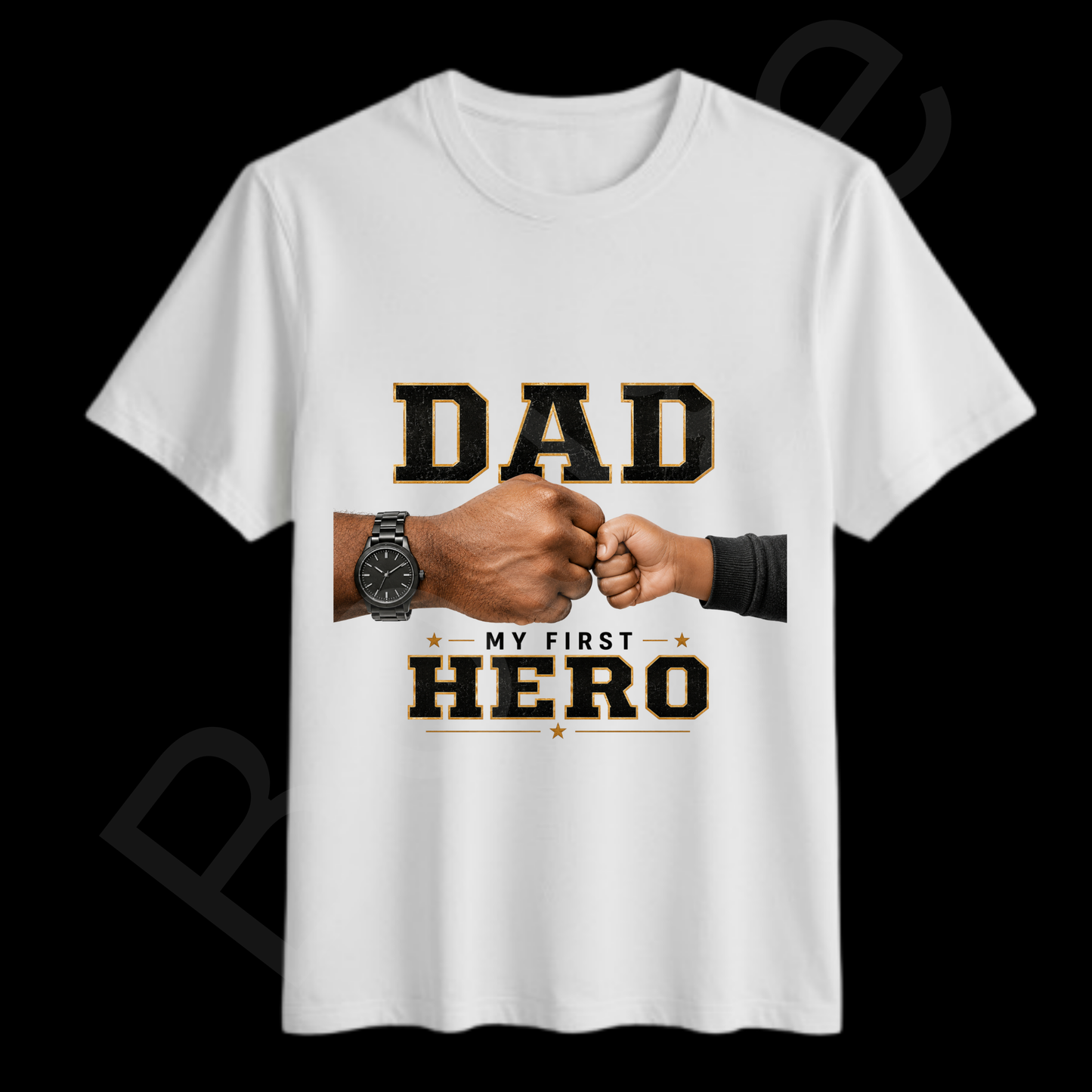 Dad My First Hero Father's Day T Shirt