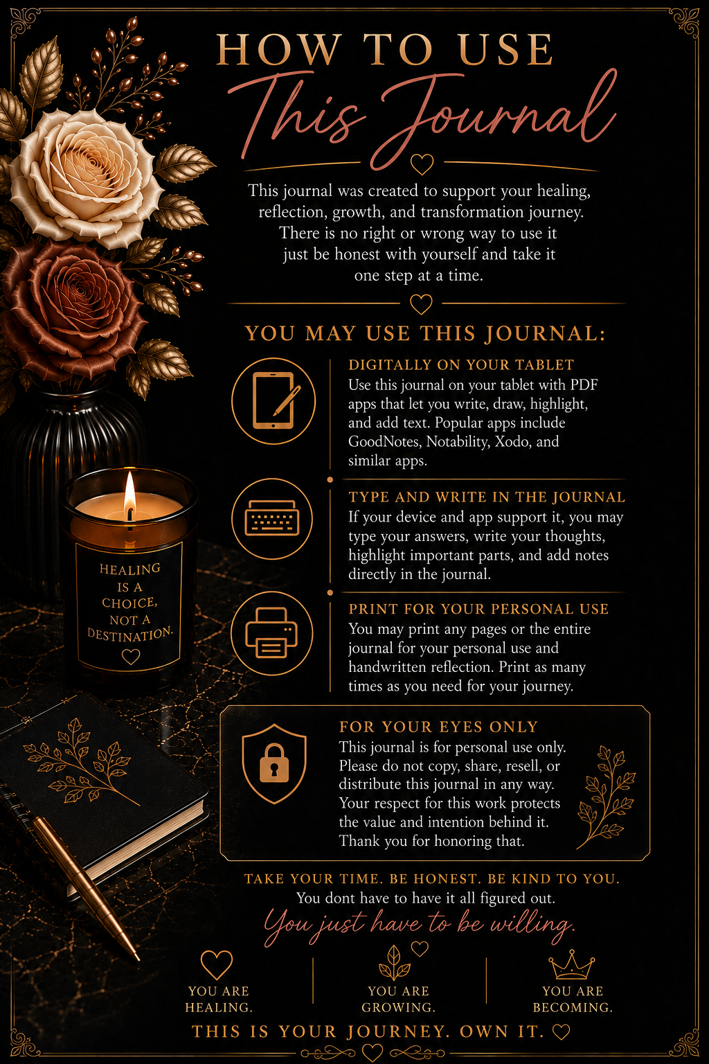 Choose You Sis E-book Journal