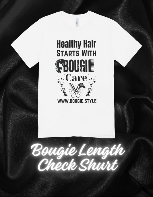 Bougie Length Check Shirt