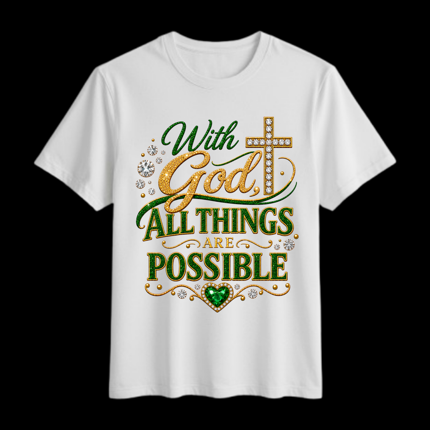 With God All Things Are Possible T-Shirt
