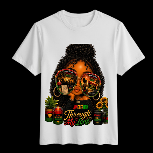 Juneteenth Through My Lens Black Excellence T-Shirt