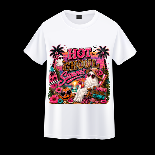 Hot Ghoul Summer Graphic T Shirt