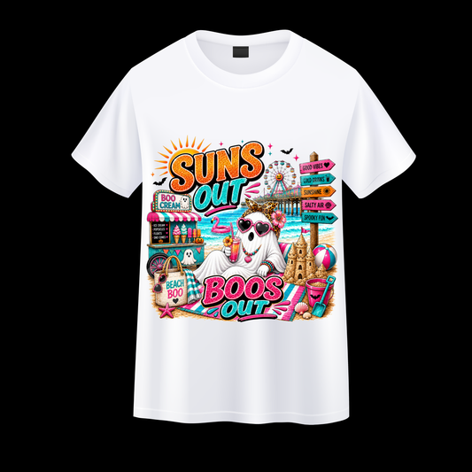 Suns Out Boos Out Graphic T Shirt