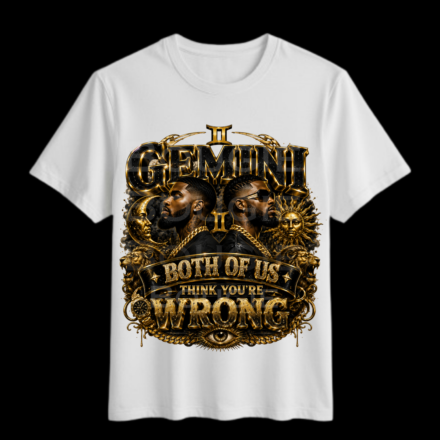 Gemini Both of Us Think You're Wrong T-Shirt (Men)